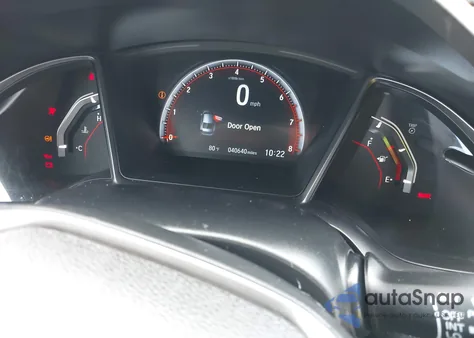 2019 Honda Civic Si из США, поврежденный, VIN 2HGFC1E52KH704115